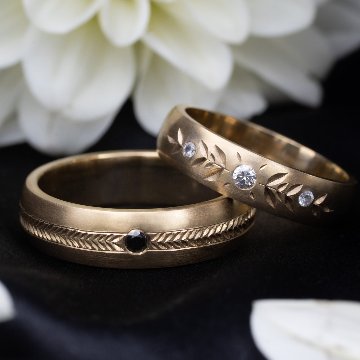 Customize your wedding rings